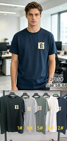 Футболка Liopt 2705-2 navy - делук