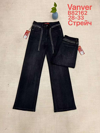 Джинсы Vanver B82162 black - делук
