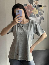 Футболка Fsn 2580 l.grey - делук