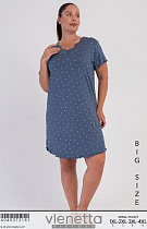 Ночнушка Trikotag T1424 blue - делук