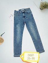 Джинсы Newjeans D581 l.blue - делук