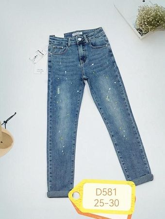 Джинсы Newjeans D581 l.blue - делук