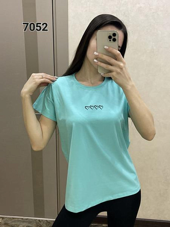 Футболка Fsn 7052 l.blue - делук