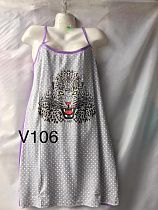 Ночнушка Xyen V106 grey - делук
