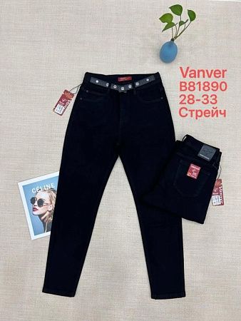 Джинсы Vanver B81890 black - делук