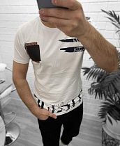 Футболка Nik 56370 white - делук