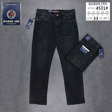Джинсы Baron Jeans 4531 black - делук