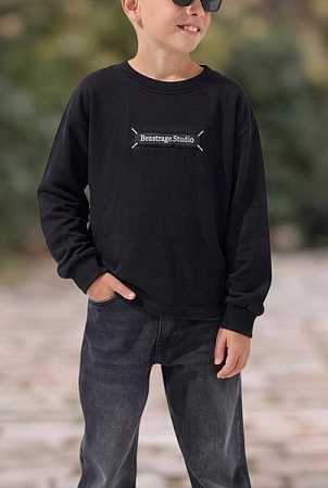 Свитер Delfinka 1625 black - делук