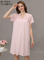 Ночнушка Fili Wear 70381 peach - делук