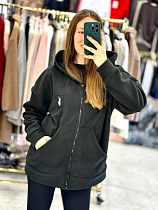 Кофта Спорт Arina 4244 black - делук