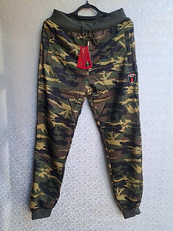 Штаны Спорт Giang 615 khaki-yellow - делук