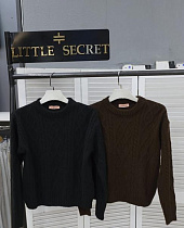 Свитер Little Secret 0714 brown - делук
