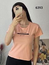 Футболка Fsn 6393 peach - делук