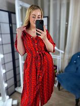 Платье Arina 3044 red - делук