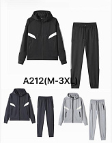 Костюм Спорт Liopt A212 black - делук