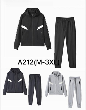 Костюм Спорт Liopt A212 black - делук