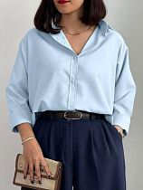 Блузка Femzone 1183 l.blue - делук