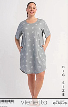 Ночнушка Trikotag T271 l.grey - делук