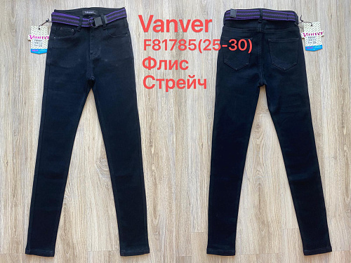 Джинсы Vanver F81785 black - делук