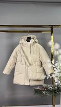 Куртка Delfinka 1808 beige - делук