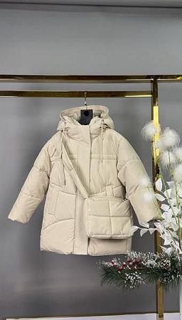Куртка Delfinka 1808 beige - делук