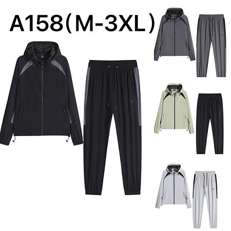 Костюм Спорт Liopt A158 black - делук