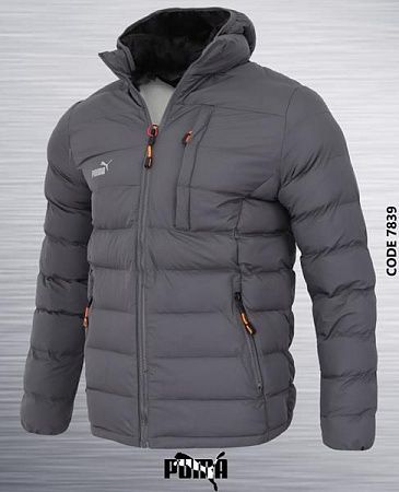 Куртка Azt 7839-1 grey - делук