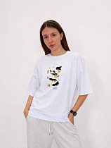 Футболка Fsn 6520 white - делук