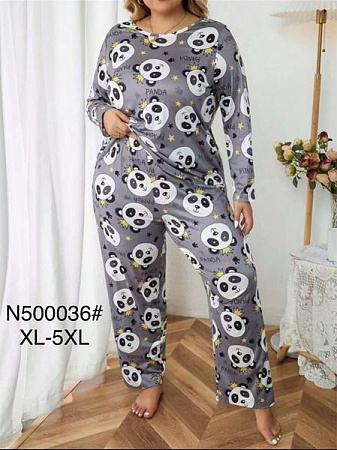 Пижама Estima N500036 grey - делук