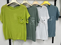 Футболка Estima 7732 khaki - делук