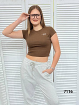Топ Mmc Clothes 7116 brown - делук