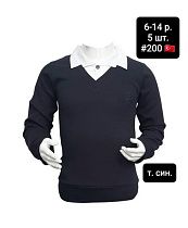 Свитер Amz 200 navy - делук
