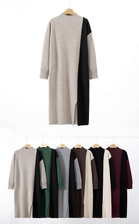 Платье Emsweekis E620 beige - делук