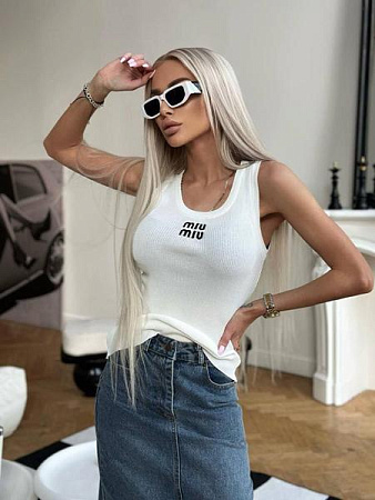 Майка Arina 1471 white - делук