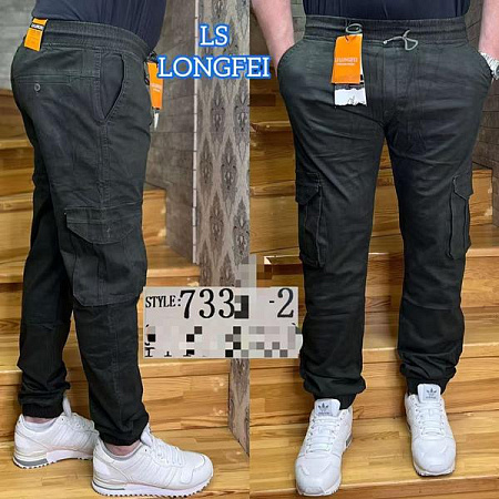 Штаны Ls Longfey 733-2 d.khaki - делук