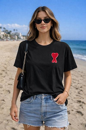 Футболка Major 7156 black - делук