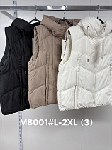 Жилетка Jacket M8001 brown - делук