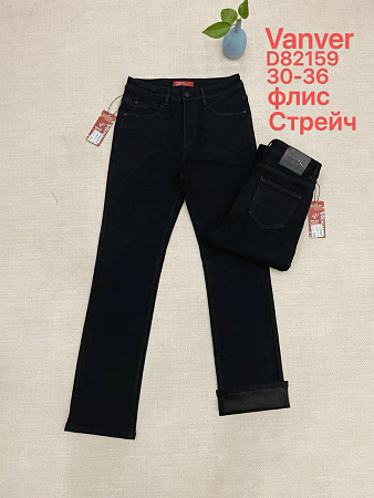Джинсы Vanver D82159 black - делук