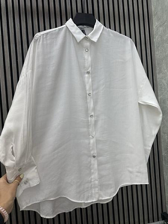 Рубашка Nefertiti NF140 white - делук