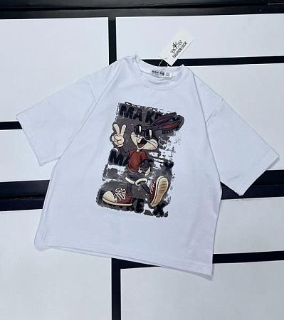 Футболка Kosmy K50 white - делук