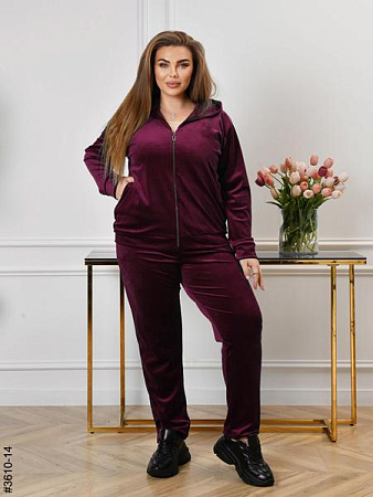 Костюм Спорт Odesaopt 3610-14 wine - делук