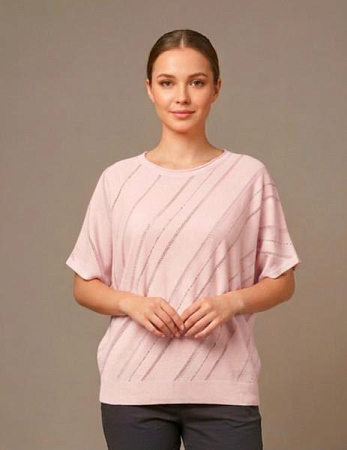 Футболка Julia JL1340 pink - делук