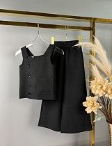 Костюм Delfinka 654 black - делук