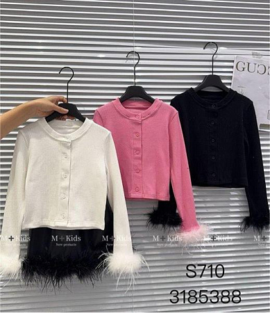 Кофта Meloria 710 black - делук