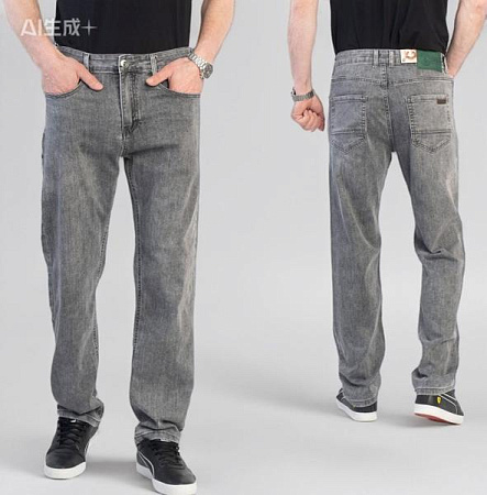 Джинсы Lili 19180 grey - делук