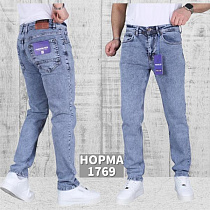 Джинсы God Baron 1769 l.blue - делук