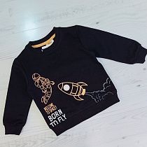 Свитер No Brand 17161 black - делук