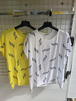 Футболка Yafeier 340 white - делук