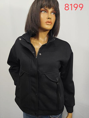 Куртка Lida 8199 black - делук