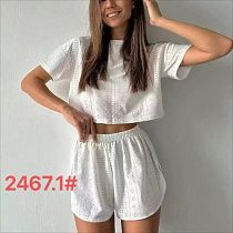 Пижама Saimeiqi 2467-1 white - делук